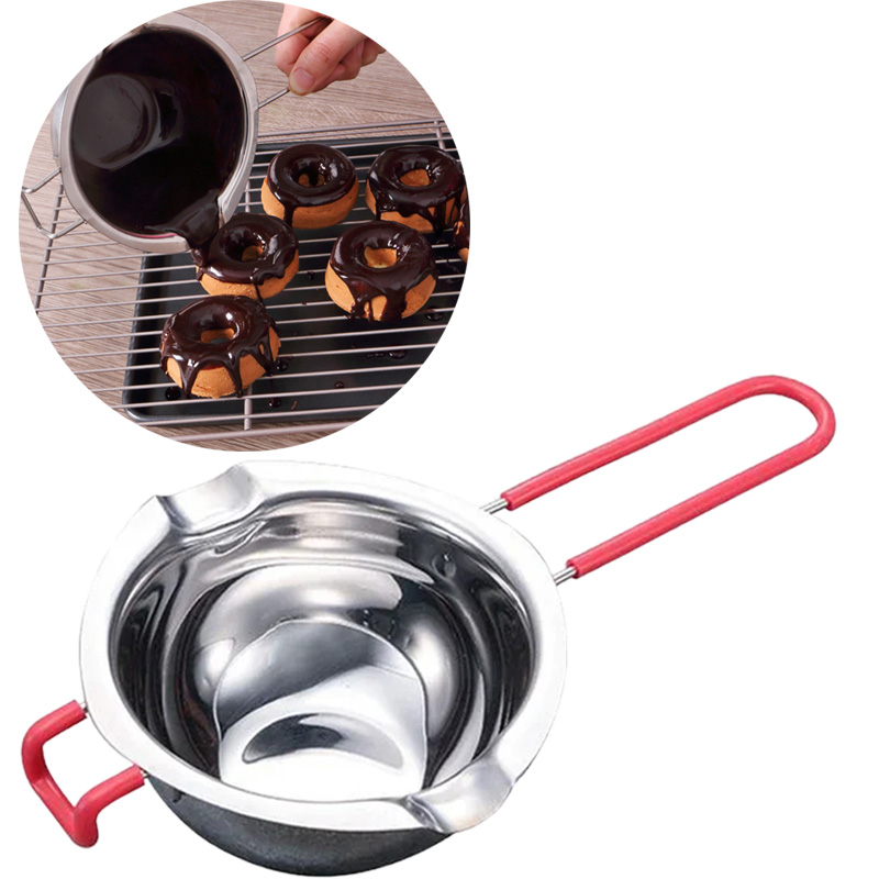 Soap Making Jar - Stainless Steel Wax Melting Pot Long