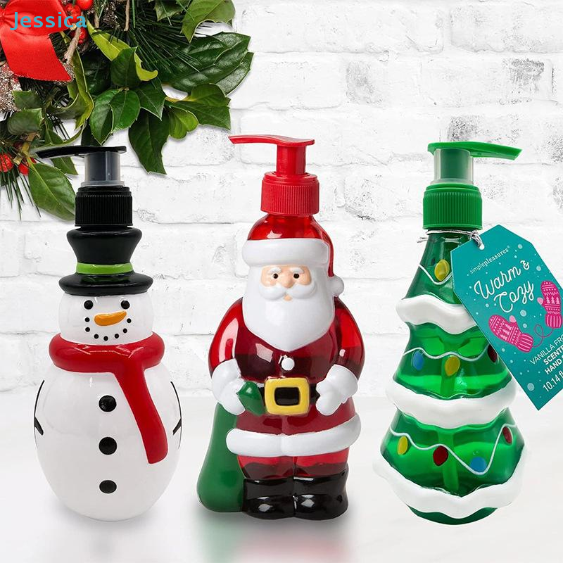 ♥Christmas Theme Soap Dispense - مراجعة Soap Making Jar وسعره