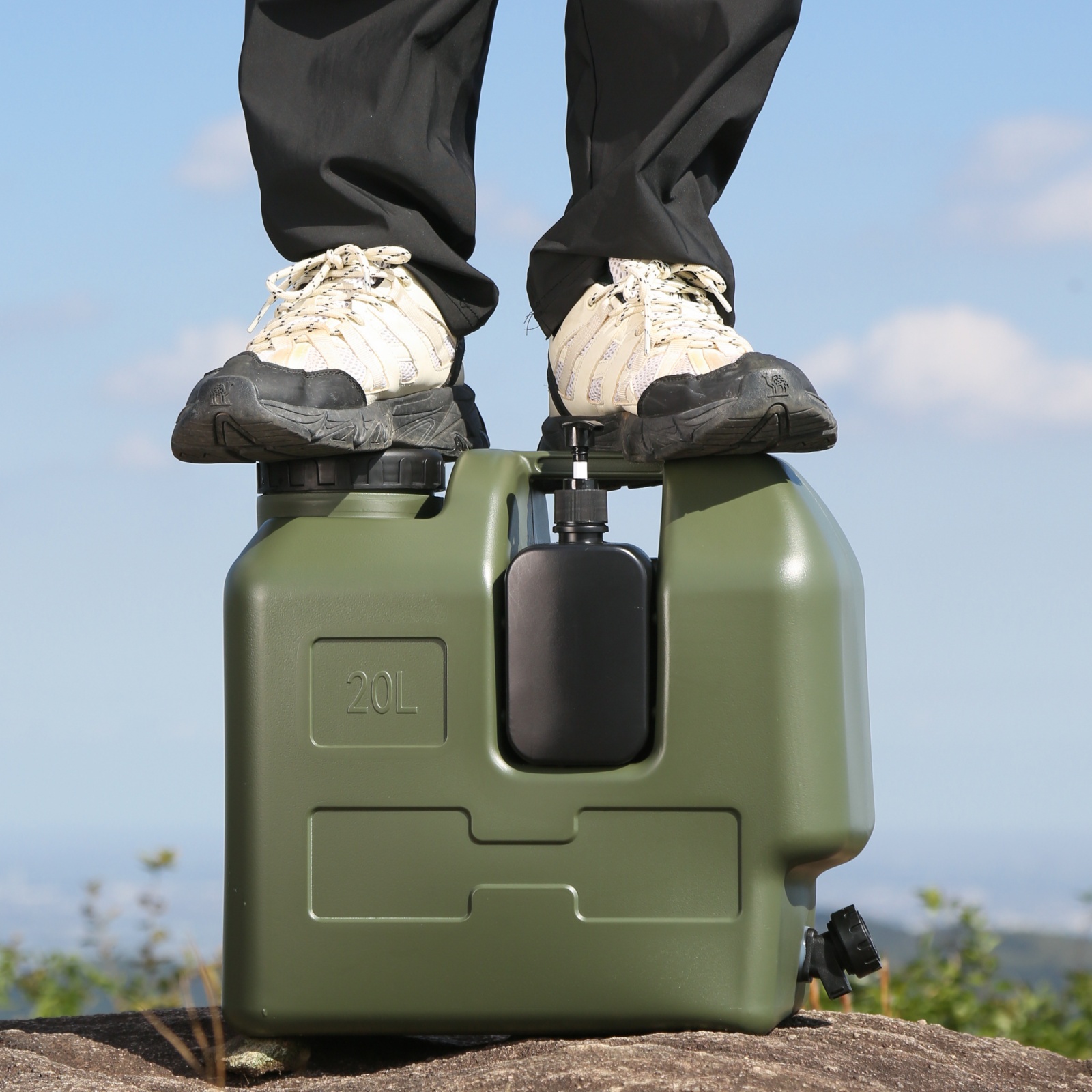 15/20L Portable Camping Water  - مراجعة Soap Making Jar وسعره