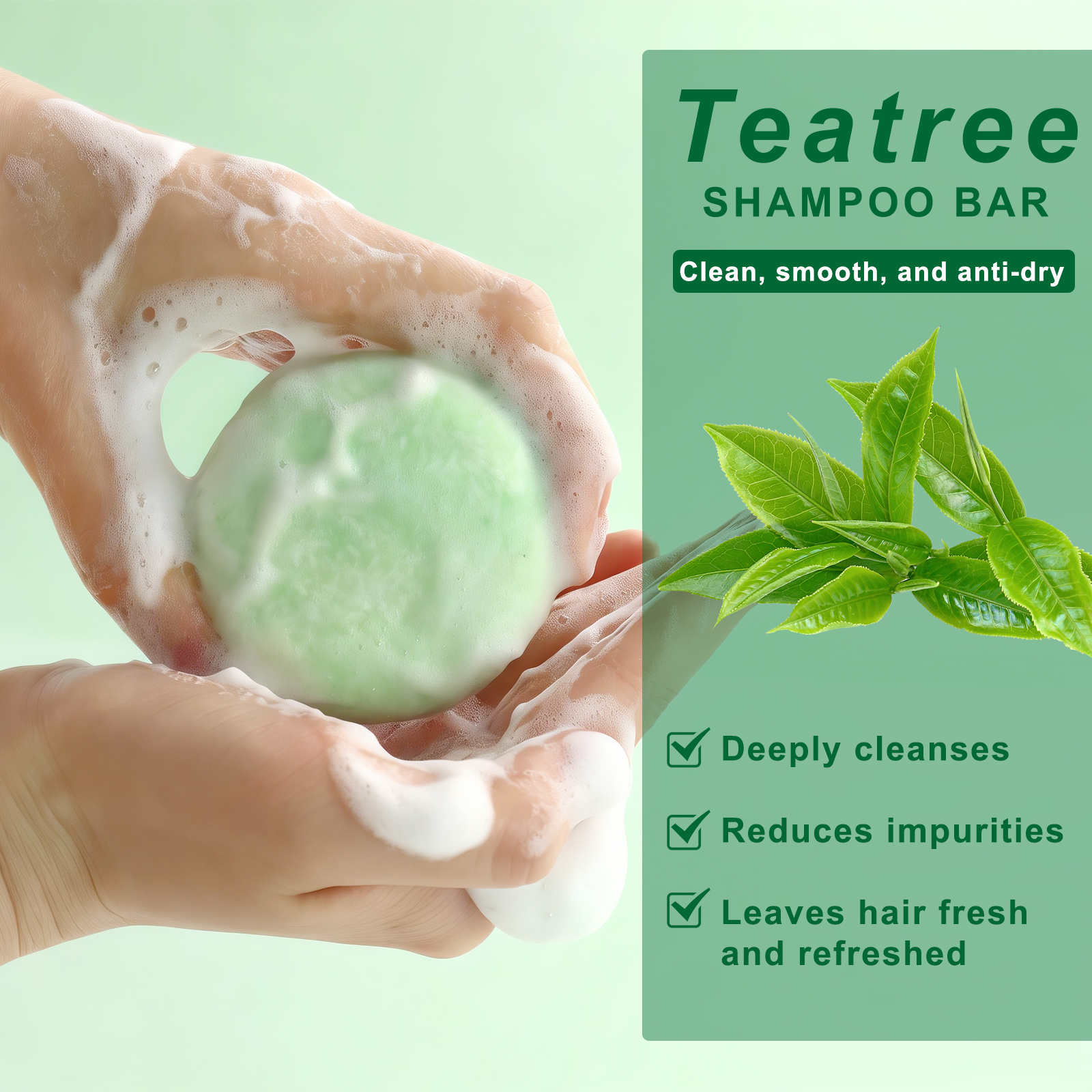 Natural Tea Tree Shampoo Bar O - مراجعة Castor Oil Soap وسعره