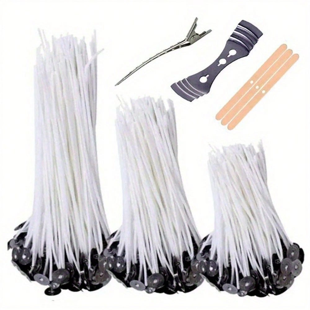 100pcs Candle Wick with Base S - مراجعة Soap Making Jar وسعره