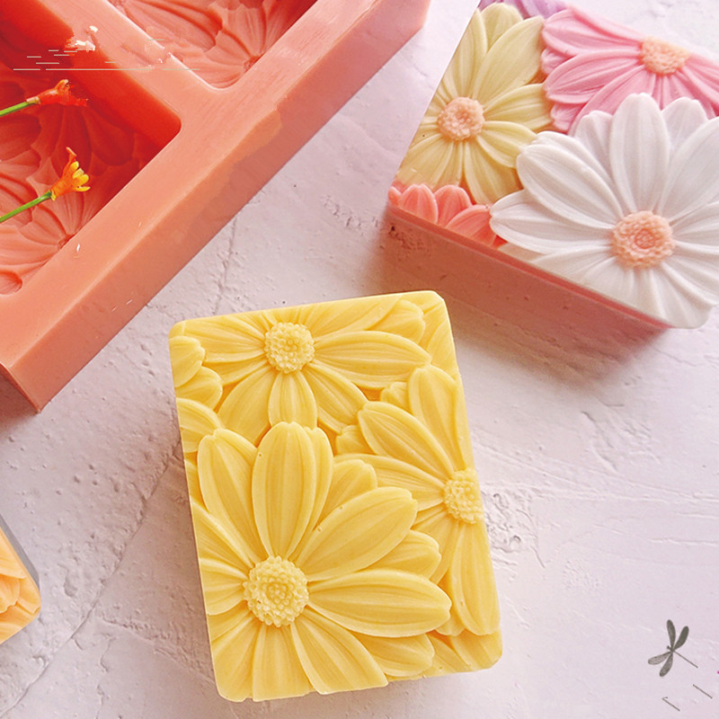 Newest!!!3d Elegant Sunflower  - مراجعة Soap Making Kit For Beginners وسعره