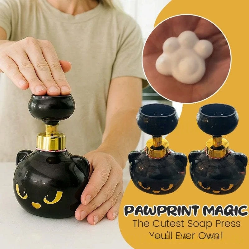 Cute Cat Paw Foam Soap Dispens - مراجعة Soap Making Jar وسعره