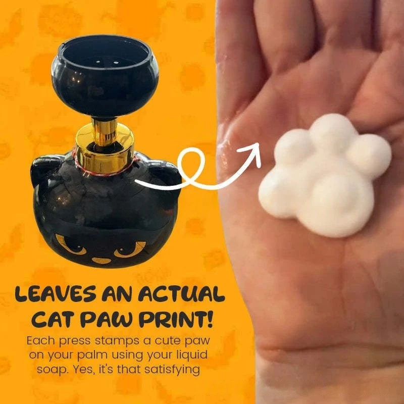 Cute Cat Paw Foam Soap Dispens - مراجعة Soap Making Jar وسعره