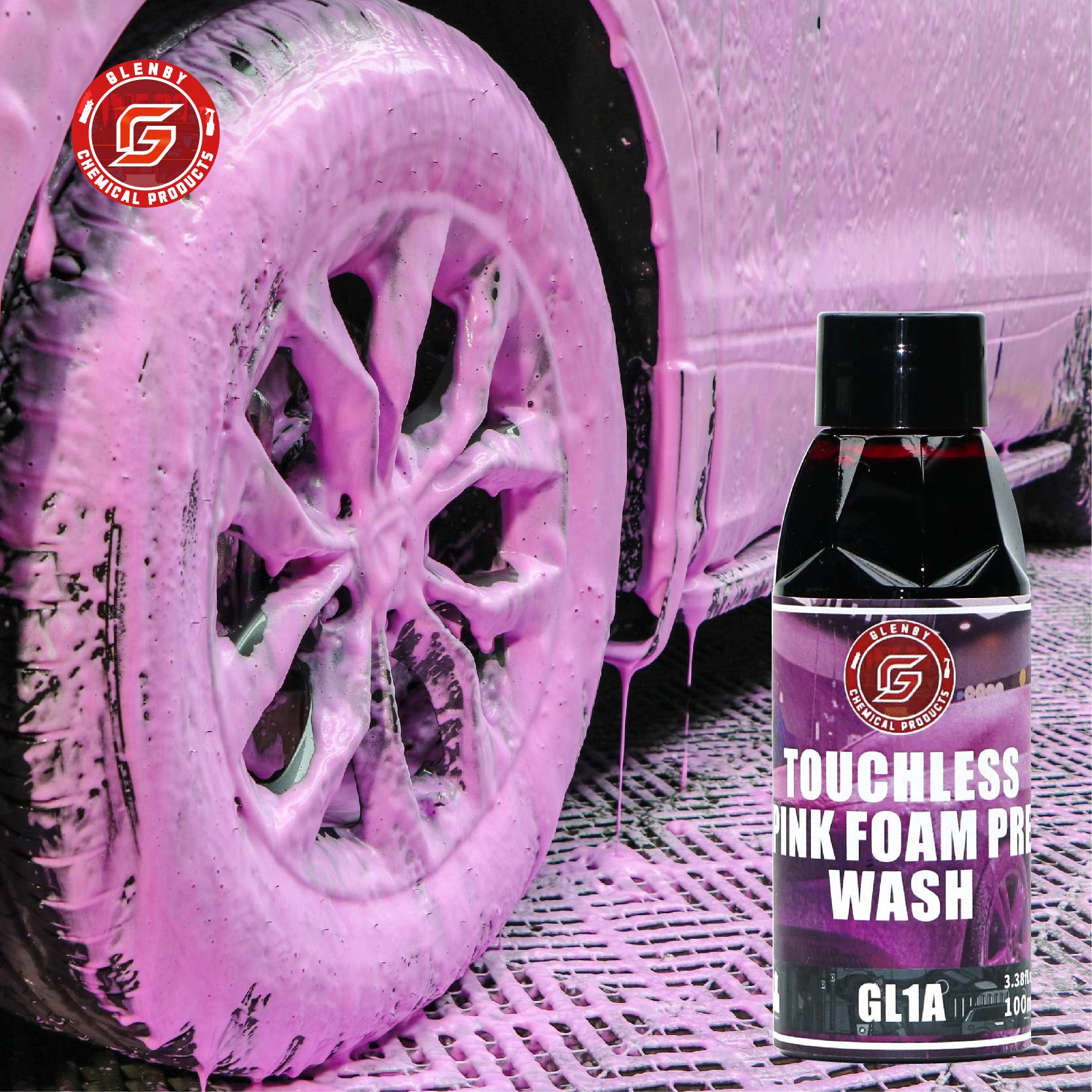 Pink Foam Car Paint Wash Soap  - مراجعة Soap Making Things وسعره