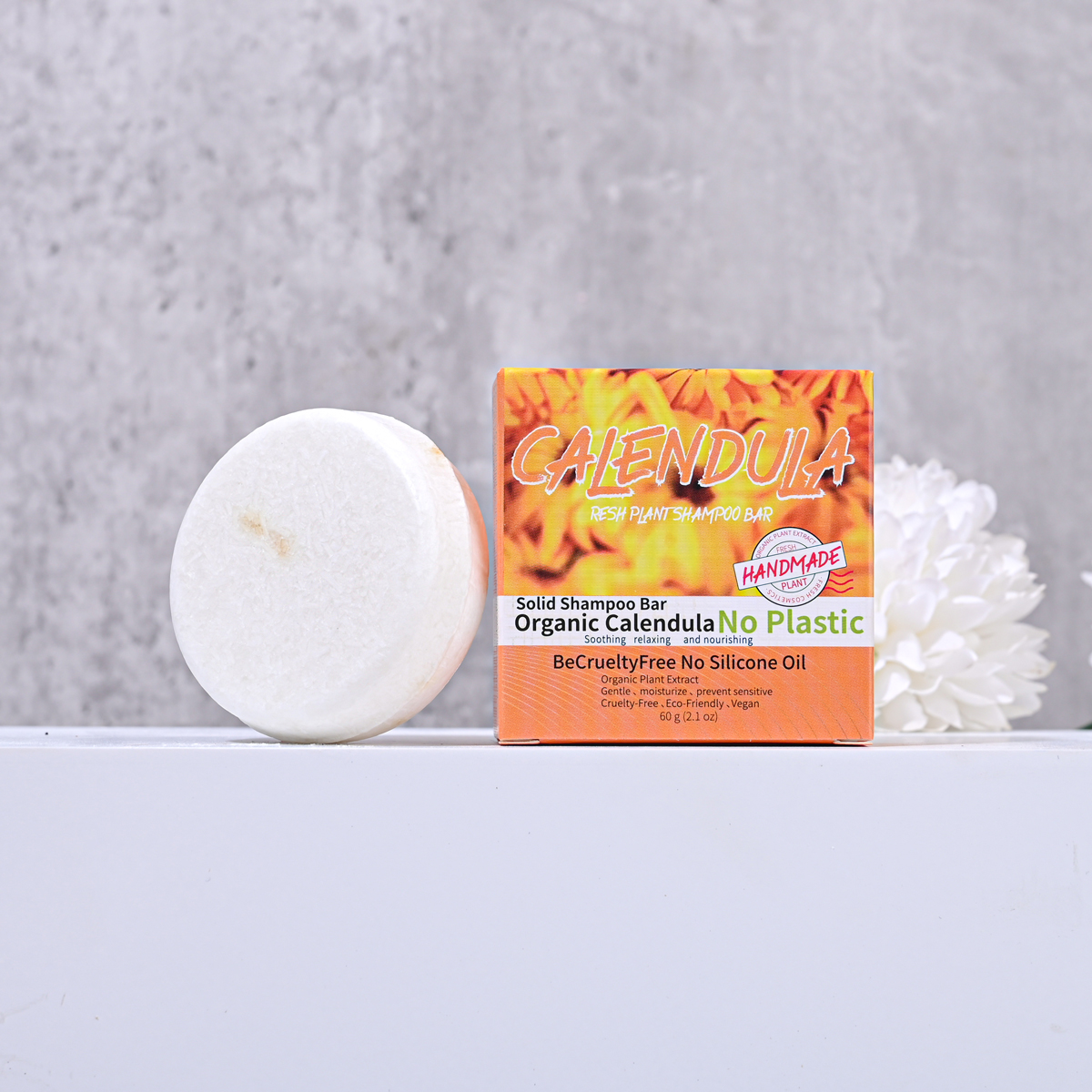 Calendula flower and plant ess - مراجعة Castor Oil Soap وسعره