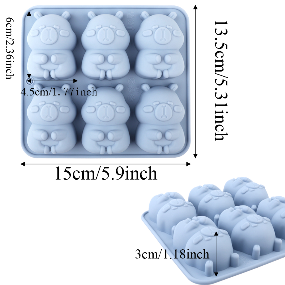 1 Silicone Cake Mold in the Sh - مراجعة Soap Making Things وسعره