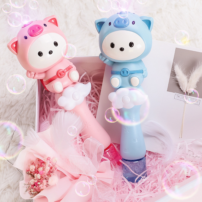 Cartoon Cute Pig Electric Bubb - مراجعة Soap Making Cold Process وسعره