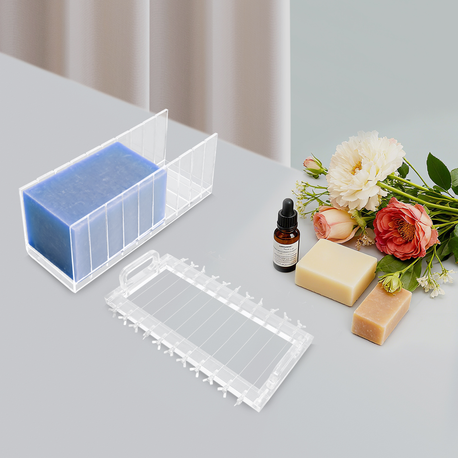 Premium Acrylic Soap Cutter -  - مراجعة Soap Making Kit For Beginners وسعره