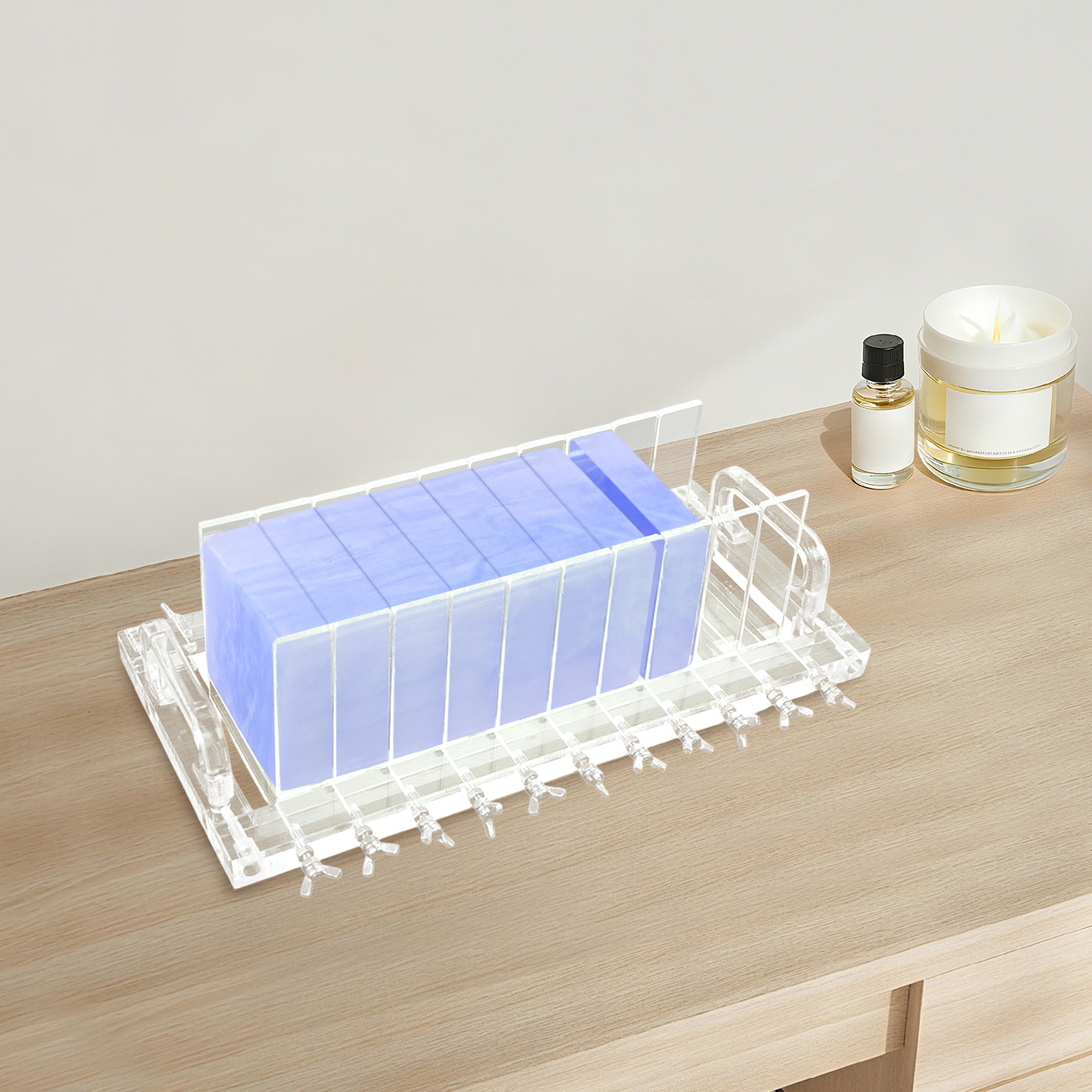 Premium Acrylic Soap Cutter -  - مراجعة Soap Making Kit For Beginners وسعره