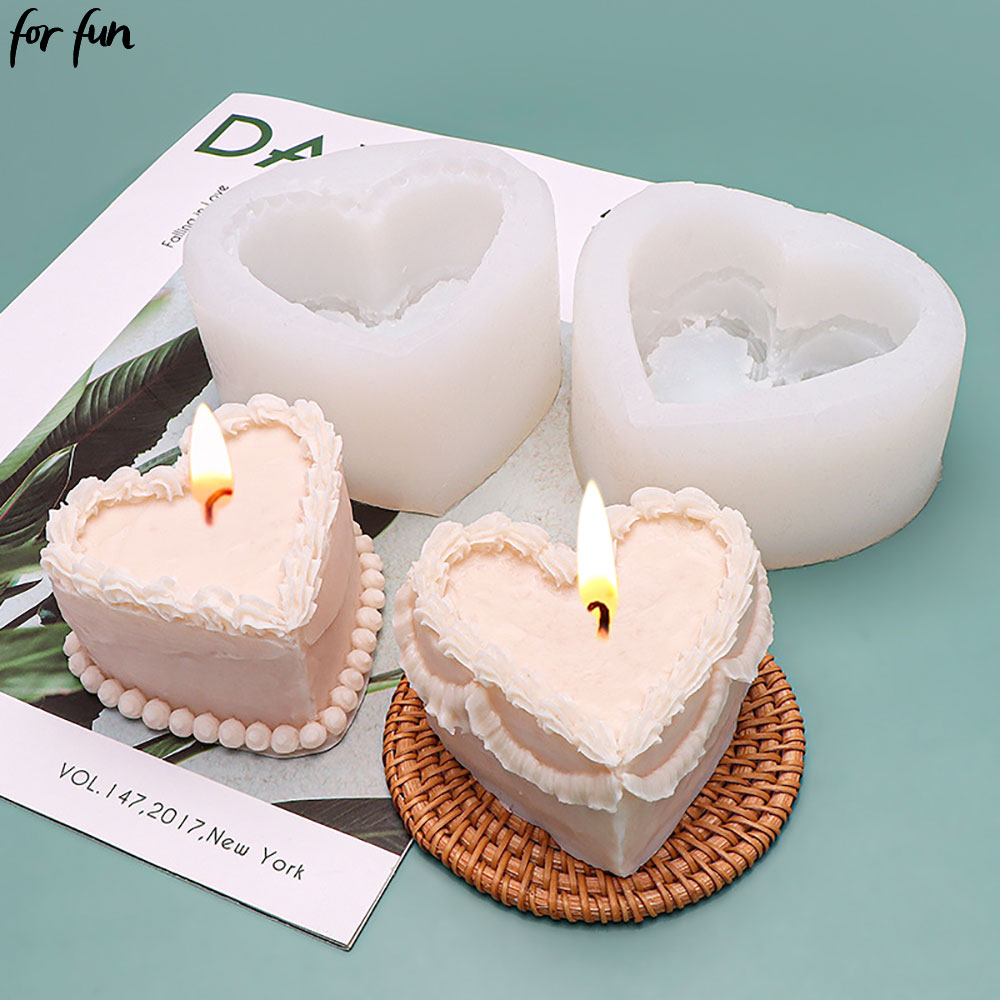 For Fun Heart Cake Shaped Cand - مراجعة Soap Making Things وسعره