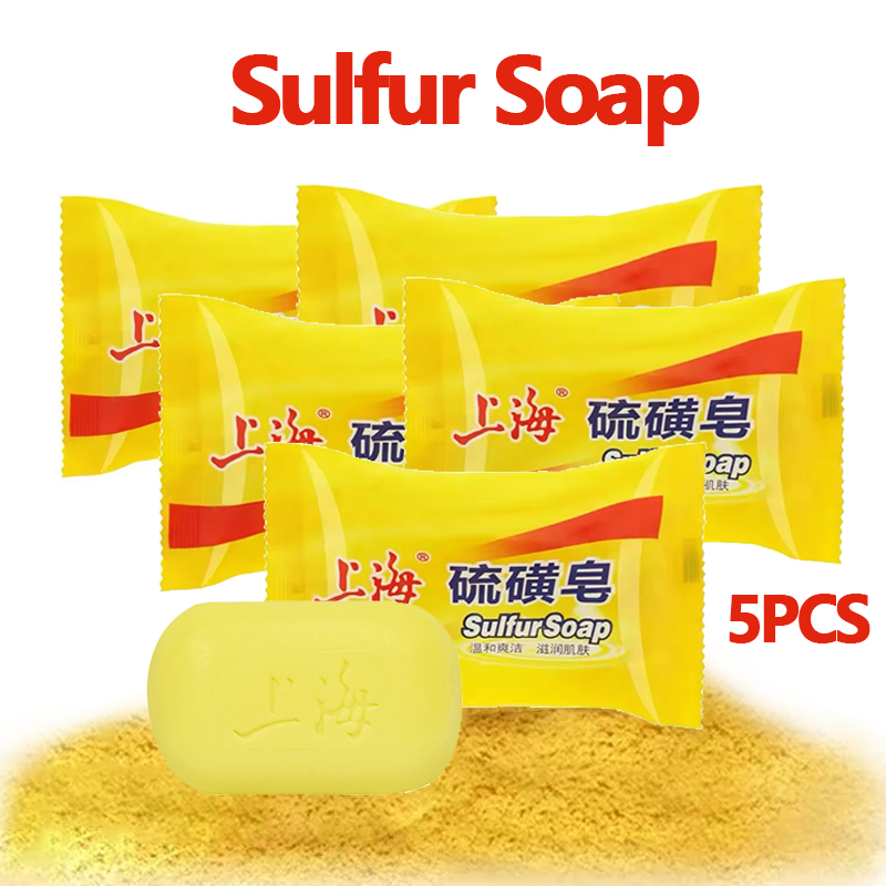Shanghai Sulfur Soap Kit Unise - مراجعة Castor Oil Soap وسعره