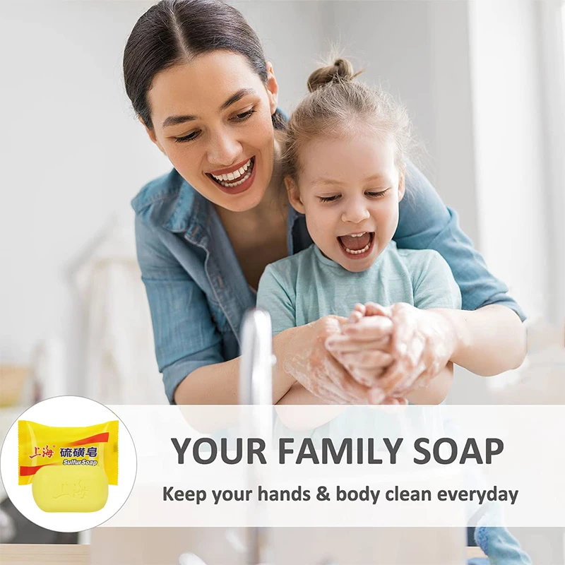 Shanghai Sulfur Soap Kit Unise - مراجعة Castor Oil Soap وسعره