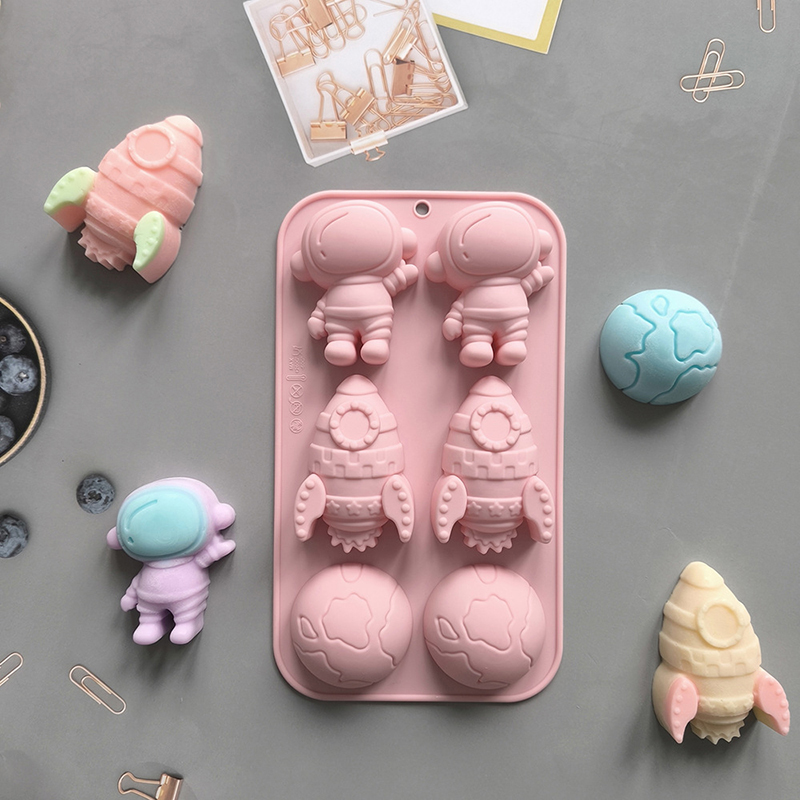 6-hole Cartoon Astronaut Rocke - مراجعة Soap Making Things وسعره