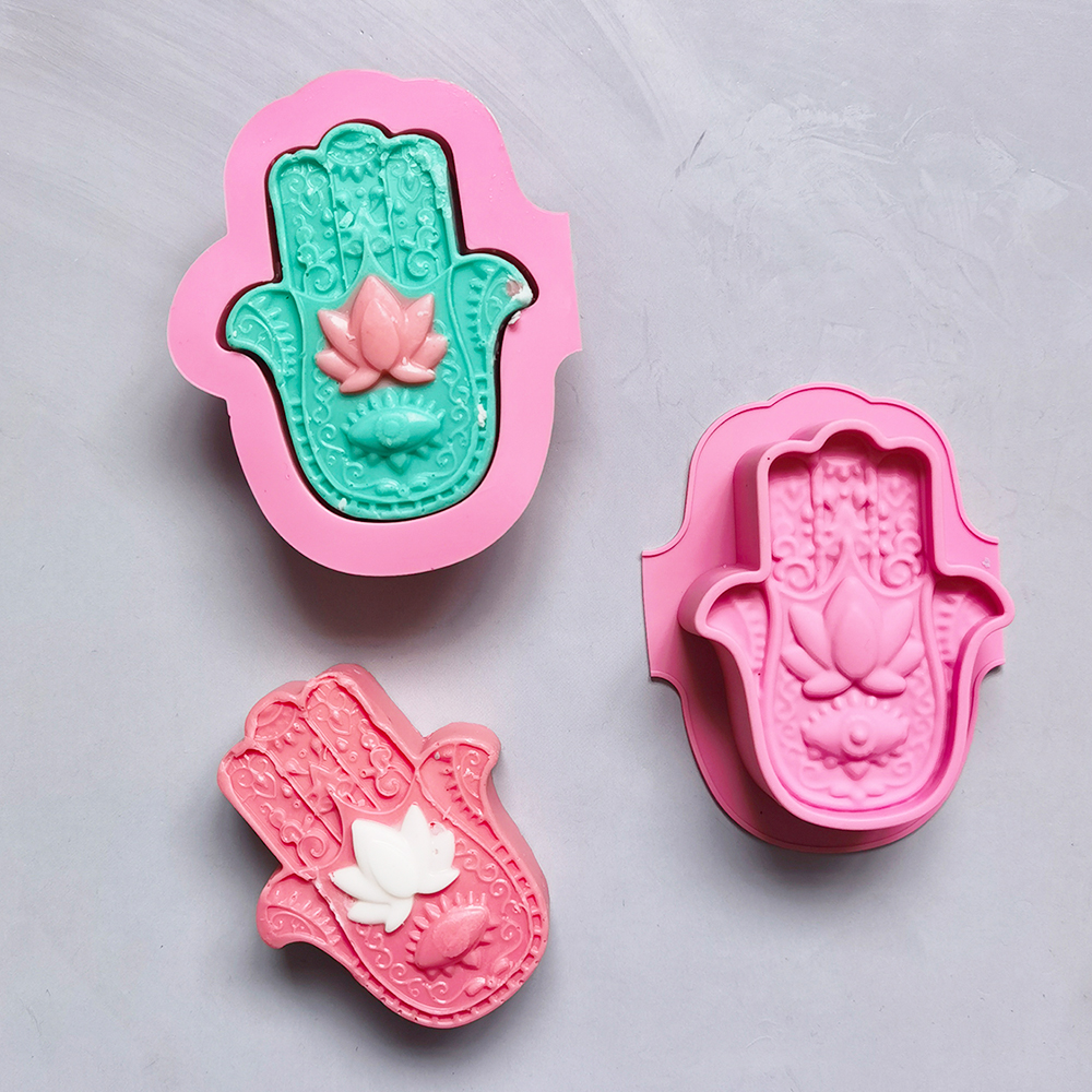 2/4pcs Silicone Soap Molds DIY - مراجعة Soap Making Things وسعره