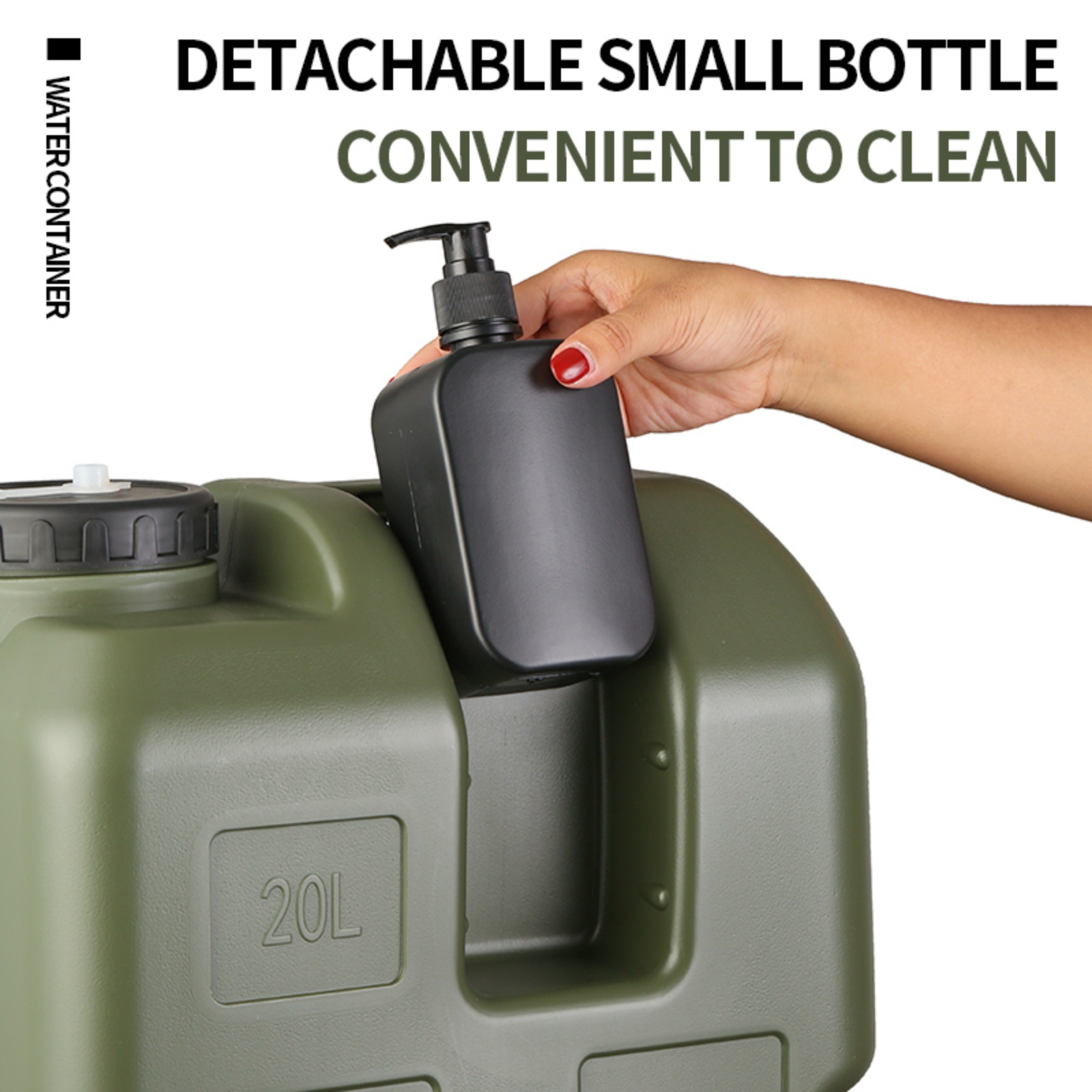 15/20L Portable Camping Water  - مراجعة Soap Making Jar وسعره