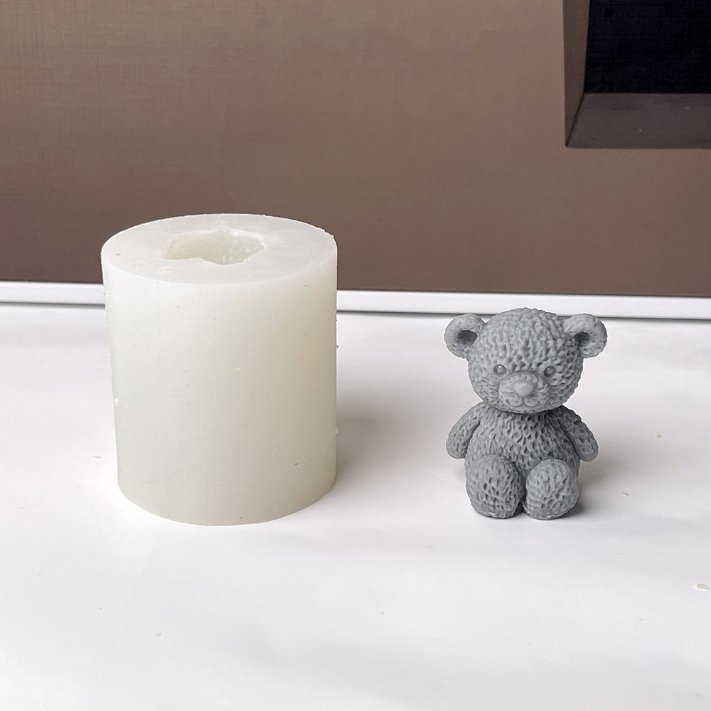 3D Cute Bear Candle Making Mou - مراجعة Soap Making Kit For Beginners وسعره