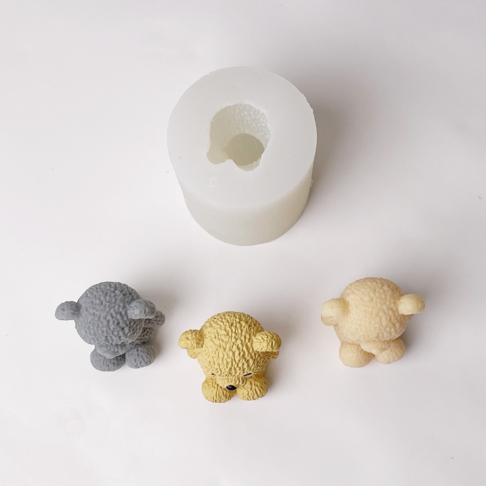 3D Cute Bear Candle Making Mou - مراجعة Soap Making Kit For Beginners وسعره