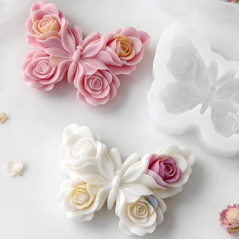 DIY Rose Butterfly Form Silico - مراجعة Soap Making Things وسعره