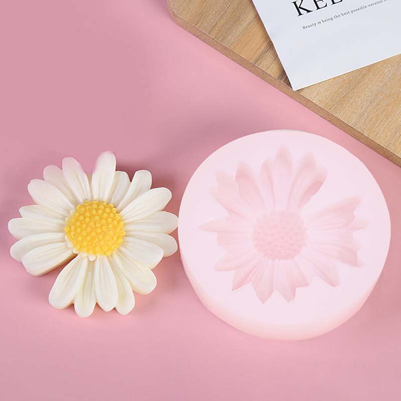 DIY Candle Silicone Mold Daisy - مراجعة Soap Making Things وسعره