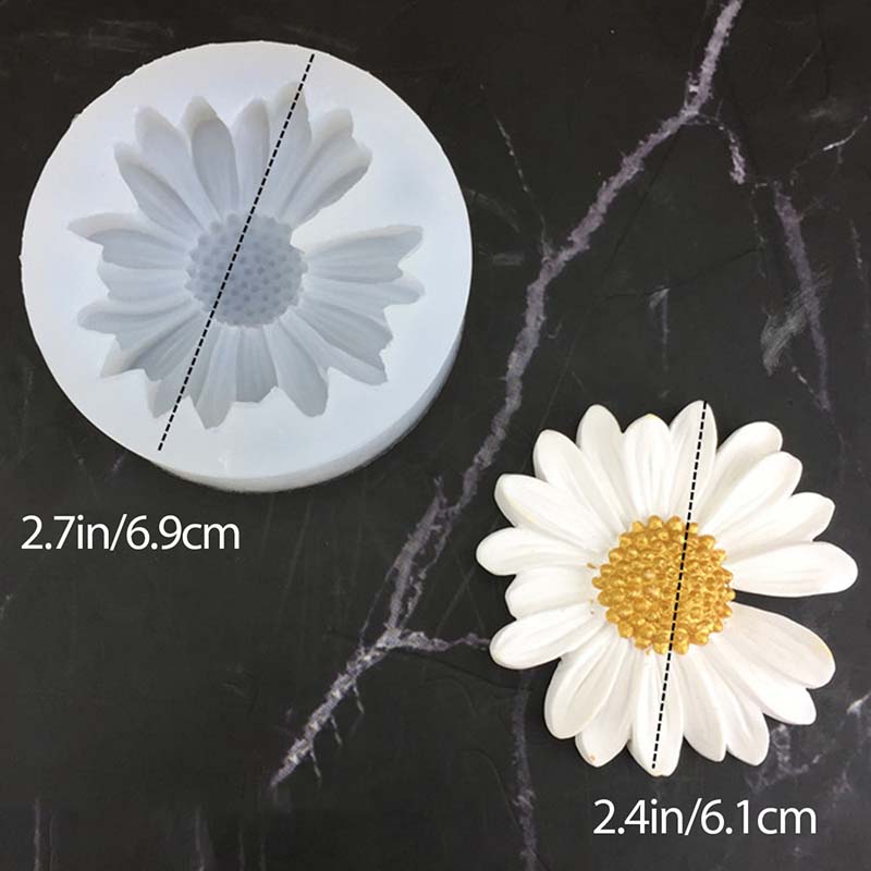 DIY Candle Silicone Mold Daisy - مراجعة Soap Making Things وسعره
