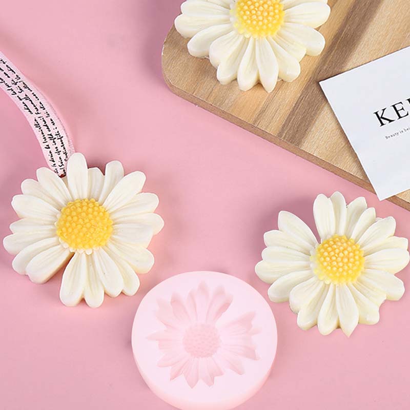 DIY Candle Silicone Mold Daisy - مراجعة Soap Making Things وسعره