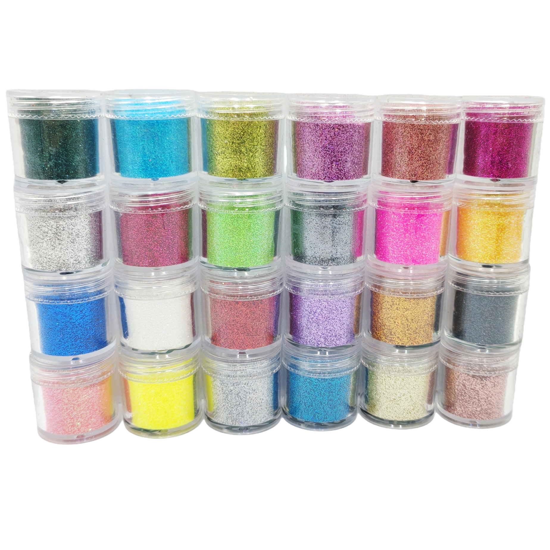 24-Color Cosmetic Iridescent H - مراجعة Soap Making Jar وسعره