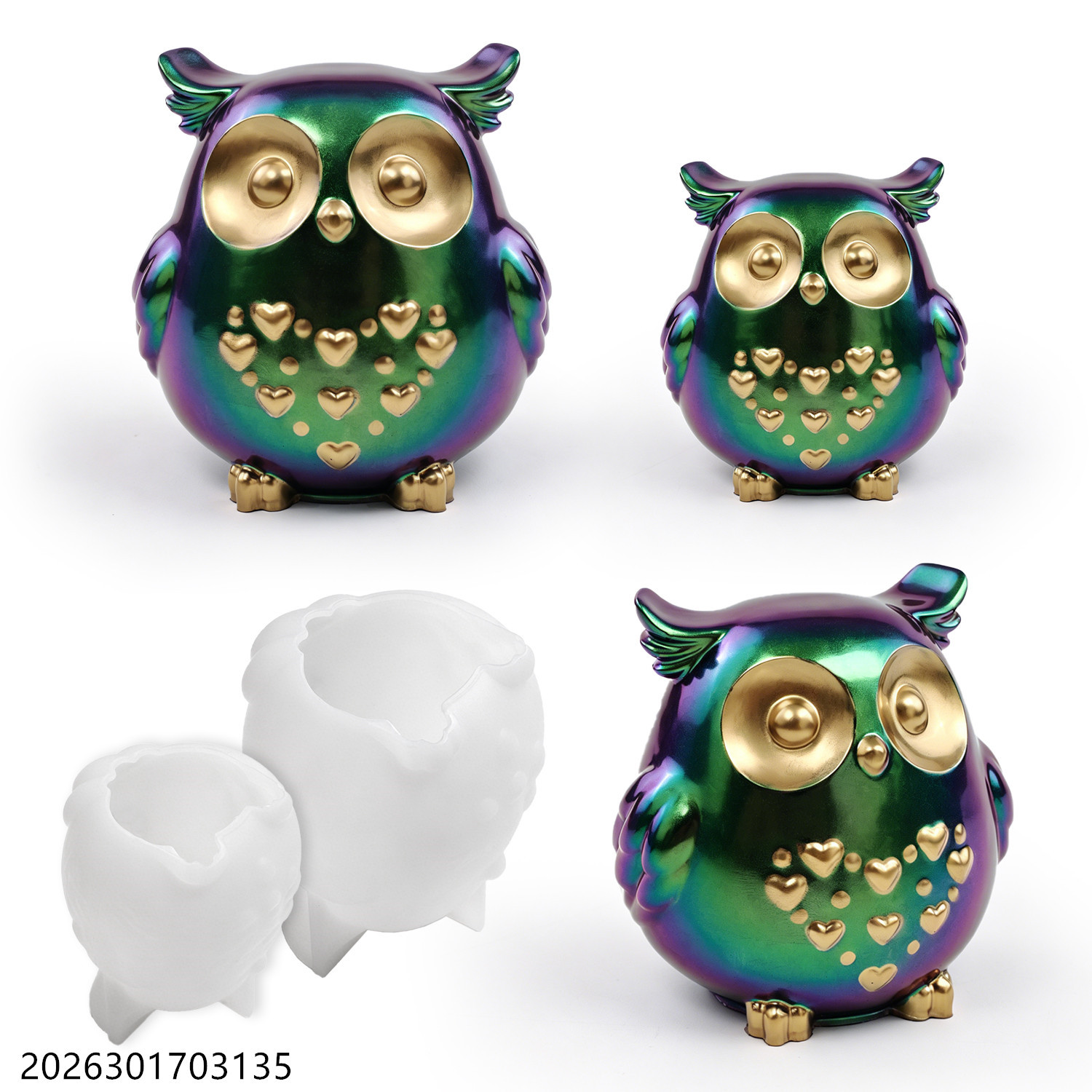 Owl Silicone Mold 3D Bird Shap - مراجعة Soap Making Things وسعره
