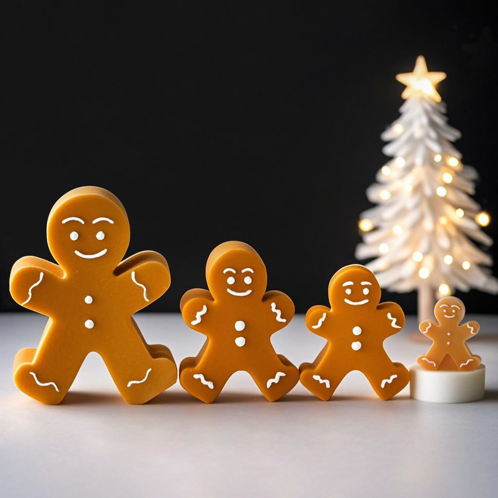 DIY Cartoon Gingerbread Man Si - مراجعة Soap Making Things وسعره