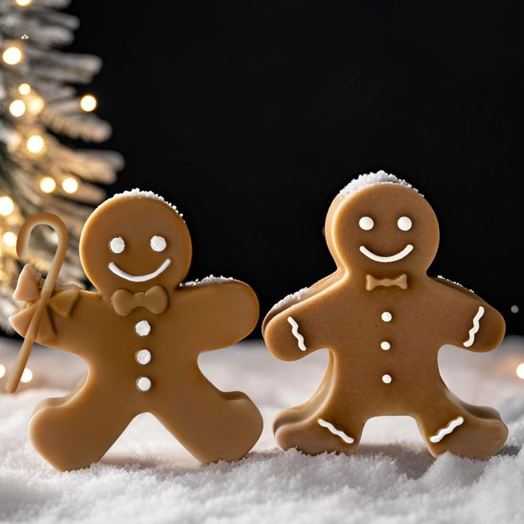 DIY Cartoon Gingerbread Man Si - مراجعة Soap Making Things وسعره